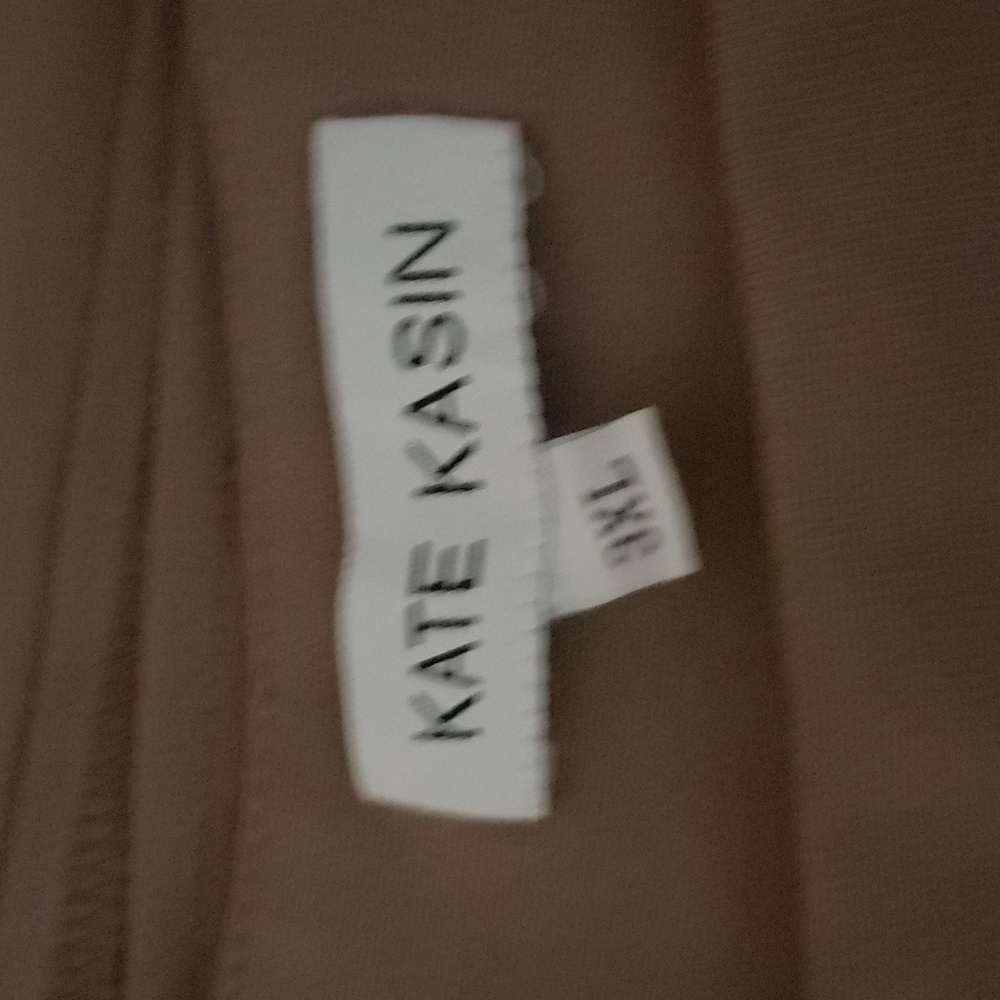 Elegant Brownish / Rose Pencil Skirt, 3X - Picture 8 of 8